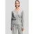 Karl Lagerfeld Double Jersey Vneck Sweatshirt Light Grey Melange