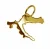 Schmuckador Hangers  goud