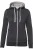 HAKRO Dames Jas met capuchon , Effen