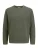 JACK & JONES Trui ‘JJEGeorge’  olijfgroen