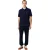 Lacoste Heren Biologisch Katoenen Normale Sweatbroek (Marine)