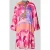 miss goodlife relaxed fit mini-jurk van zuivere viscose met dierenprint