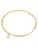 Lulu & Jane Ketting  goudgeel / parelwit