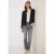 Cecil Dames V-hals vest in Zwart
