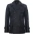 Cow Hide Dr Who Naval German Pea Coat leren jas