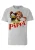 LOGOSHIRT Shirt  grijs / rood