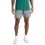 Heren Under Armour Launch Shorts in grijs