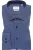 ETERNA Overhemd rook blauw, Gestructureerd