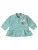 NINI Sweatvest ‘Dschungel’  cyaan blauw / donkergroen / rosa / poederroze