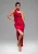 Ombre Avondjurk  rood