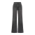 Claudia Sträter high waist wide leg jeans grey denim