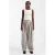 TOPSHOP wide leg casual broek met plooien – grijs