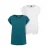 Dames T-shirts Urban Classics Extended Shoulder (x2)