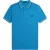 Fred Perry Zwart Crème Twin Tipped Collar Cyber Blue Poloshirt