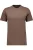 RAGMAN T-Shirt ronde hals bruin, Effen