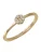 Glanzstücke München Ring  goud / transparant