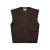 FREEQUENT gilet – bruin