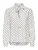 ONLY Blouse ‘ONLMaizee’  zwart / natuurwit