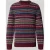 MCNEAL Slim gebreide pullover van katoenmix met ronde hals