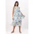 Mouwloze maxi-jurk met bloemenprint voor dames