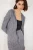 Cardigan à capuche zippé