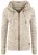 Oxmo Gebreid vest ‘OXPhiladelphia’  beige / bruin