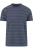 Fynch-Hatton T-Shirt ronde hals donkerblauw, Jacquard