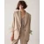Summum Blazer twill melange taupe