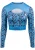 Gorilla Wear Functioneel shirt ‘Osseo’  blauw / zwart