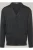 MAERZ Superwash Cardigan antraciet, Effen