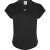 Reebok Dames Borstlogo T-shirt (Zwart)