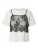 PIECES Shirt ‘PCFnug’  zwart / wit