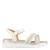 Graceland sandalen wit/zilver