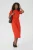 Jurk KAlucie Regular fit red
