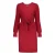 Geisha midi jurk – rood