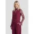 FLURESK gilet – donkerrood