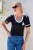 Geborduurd Poloshirt met Geweven Stof
