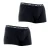 Pack-2 Boxers Katoen Streech ademende stof D6596 heren