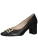 Högl Pumps ‘Rosette’  goud / zwart