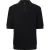 Boss Herenpoloshirt met geribde kraag (Zwart)