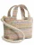 Dune LONDON Handtas ‘Drios’  beige / opaal / pasteelgeel / rosa