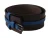Leren Riempje met Blauw Accent