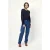 Dante6 Shauna Smocked Lace Top Sapphire Blue