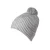 Sarlini muts met pompon grijs
