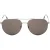 Hugo Boss Ruthenium Frame Grijze Lens Zonnebril