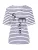 Navigazione Shirt  zwart / zilver / wit