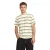 Oversized gestreepte T-shirt Revolution
