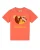 watabout.kids Shirt ‘Faultier Kleine Schwester’  bruin / lichtbruin / oranje / koraal