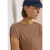 Shirt met korte mouwen en rimpels
