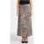 GUESS Alanis Midi Skirt Floral Paisley Taupe